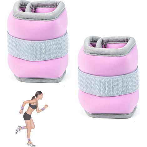 Poids Cheville, Réglable Sangle Cheville Musculation Poulie, Universel Mains et Pieds Poids Poignet, Gym et Maison Leste Cheville, Sangle Cheville Musculation, Cuff Musculation, 0,25 Kg  2 (1/5)