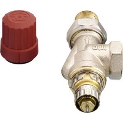 Danfoss – Corps de vanne RA-N axial 1/2' avec préréglage – Raccordement 1/2' – Pression max 10 bar – Température service 120°C (1/4)