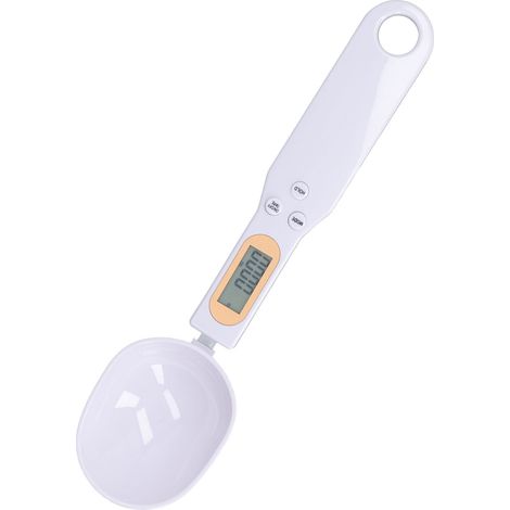 Digitaler Messlöffel mit LCD-Bildschirm, 500 g / 0,1 g Genauigkeit, zum Abmessen von Kaffeebohnen, Milch, Mehl und Gewürzen. (1/5)
