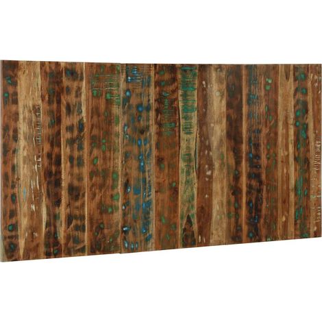 Maison Exclusive - Tête de lit multicolore 160 cm bois massif récupération (1/5)