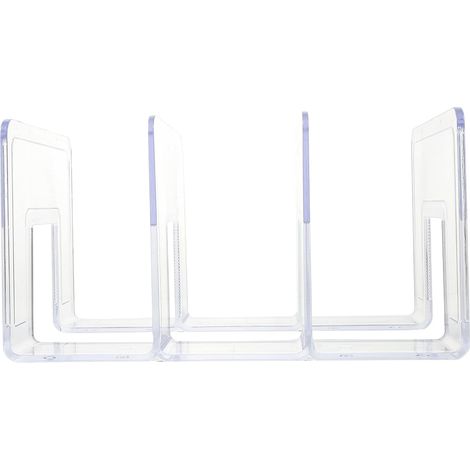 Kreativer Schreibtisch Organizer aus Acryl Buchstütze mit
