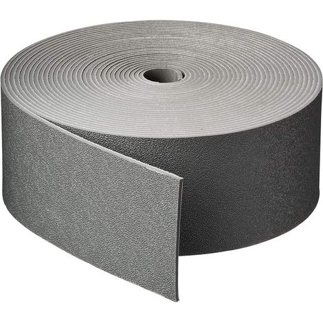 Bordure de jardin en polyéthylène recyclé gris – Hauteur 7,5 cm – Longueur 10 m – Imputrescible et traité anti-UV – Nature