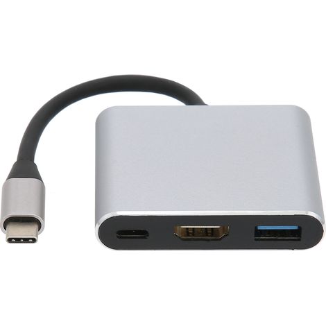 Station d'accueil USB-C vers HDMI avec 3 ports USB 3.0 et charge rapide (1/5)