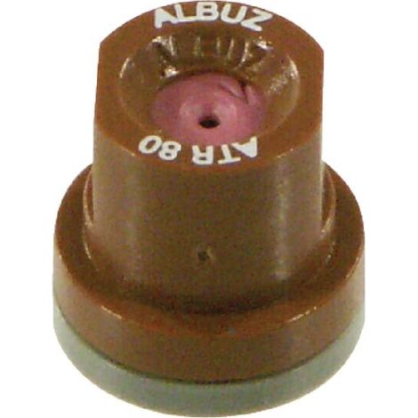 Boquilla est谩ndar chorro c贸nico ATR 80掳 marr贸n cer谩mica Albuz ALBUZ ATR80BROWN