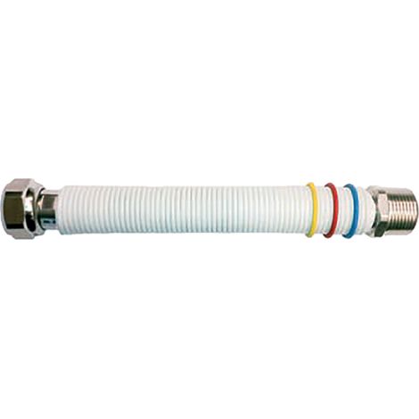 FLESSIBILE ESTENSIBILE RIVESTITO PER GAS / ACQUA SANITARIA MF 1/2' - da 200 a 400 mm - DN15