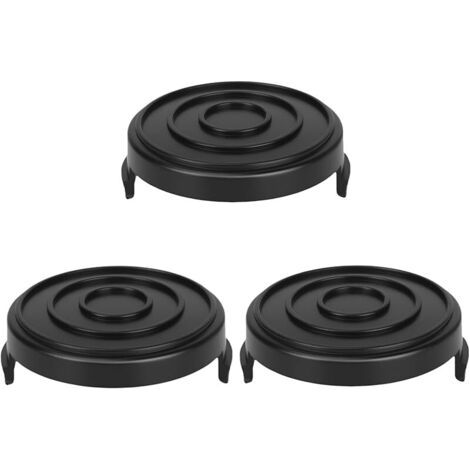 Pair Couvercle de bobine pour coupe-bordure Einhell RTV 400 550 550/1 GC-ET 4530 Gardenline ALD GLR 450 450/4 451 452 453 454 455 456 457 458 King Craft KCR 450 455 1 TCT Top Craft. R 50 450 (3 (1/5)