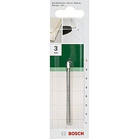 Bosch 2609255576 DIY - Punta per piastrelle, diametro: 3 x 70 mm (1/4)