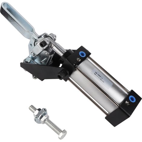 Bride pneumatique en acier carbone G1/4 pouce, vérin haute pression, serre-joint pneumatique pour fixation industrielle (1/5)