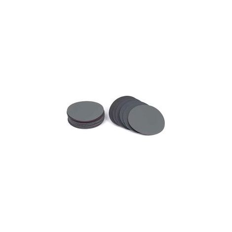 Discos de lijado redondos para uso en seco y húmedo, granos 600/800/1000/1200/1500/2000, discos de papel de lija con sistema de velcro, 30 unidades/lote, juego surtido de 75 mm (3 pulgadas), AAFGV