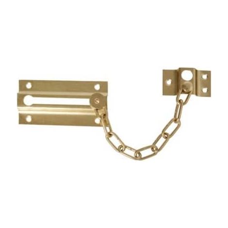 Cadena de seguridad para puerta 85x45 mm  Dorado (1/4)