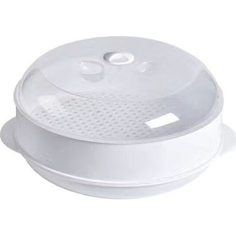 Panier Vapeur,Cuiseur à vapeur pour micro-ondes, marmite à vapeur pour micro-ondes de cuisine, ustensiles de cuisine à la vapeur (1/4)