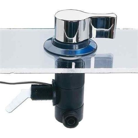 Robinet de douche chrome pour caravane et camping-car