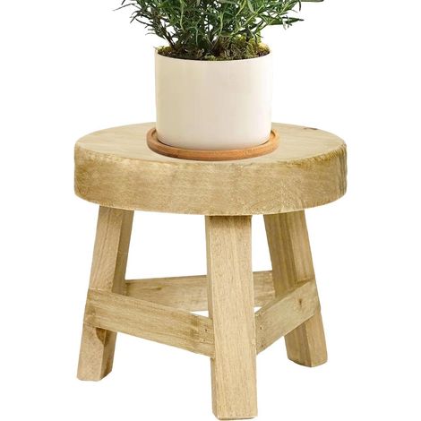 rund aus Holz für den Innenraum Garten Hinterhof Balkon