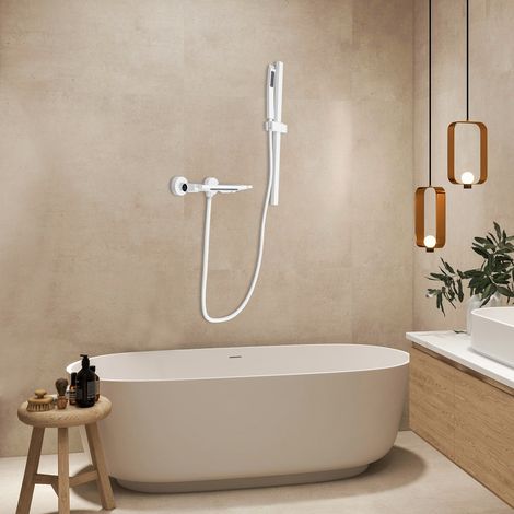Wasserfall Badehahn mit Handdusche, Wasserfall Badewannehahn, Wasserfall Badehahn mit Dusche (1/5)