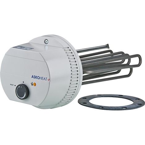 Elektro Heizstab Flanschheizkörper 180 mm AHFOR-BI-A 6/4/3 kW Heizflansch