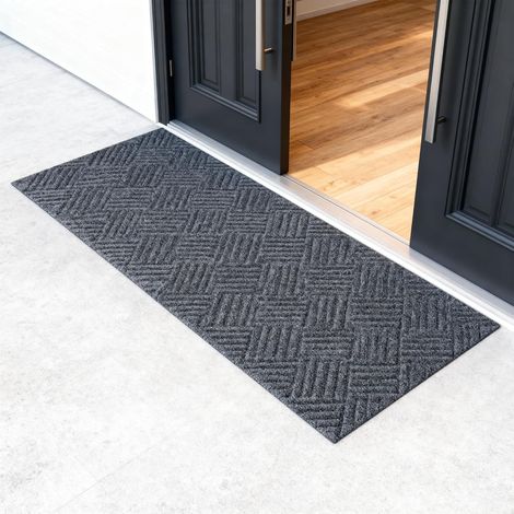 Tapis Entree Interieur 40 x 120cm, Tapis Exterieur Anti-Poussière, Lavable Absorbant Tapis de Porte pour Extérieur, Entrée, Patio, Balcon, Jardin (1/5)