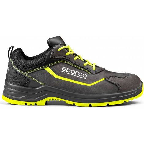 SPARCO SCARPE CONOR S3 GRIGIO SC GIALLO FL N.43