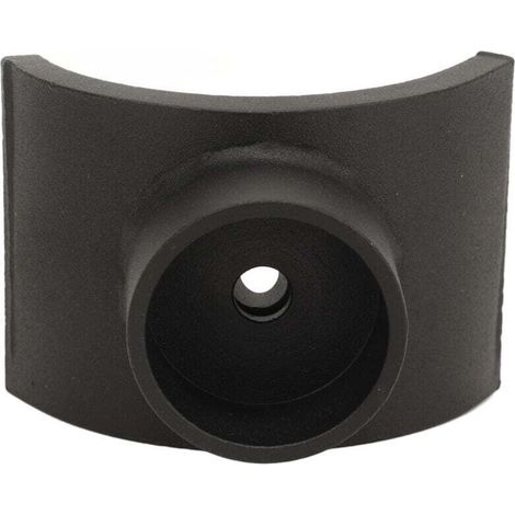 Adaptateur de prise en bouteille selle à haute résistance essieu de levage hydraulique pour tube à 3 pouces noir (1/4)