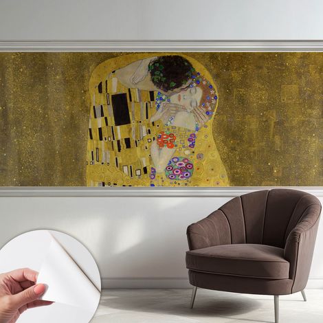 Papier peint autocollant avec imprimé pour décoration intérieure pour rénovation a motif Couple Art nouveau 250x104 cm (1/5)