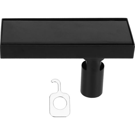Caniveau de douche linéaire avec bonde de sol encastrée de 20 cm, insert carrelé et couvercle amovible (1/5)