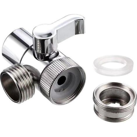 3-Wege-Armaturenverlängerung, Umstellventil für Dusche, Küche, Spüle (1/4)