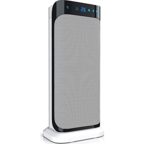 Brandson - Termoventilatore con Telecomando - Termoventilatore in Ceramica Bagno a Risparmio energetico, Silenzioso - Riscaldamento rapido con Funzione di Oscillazione - 2 Livelli di Riscaldamento - (1/5)