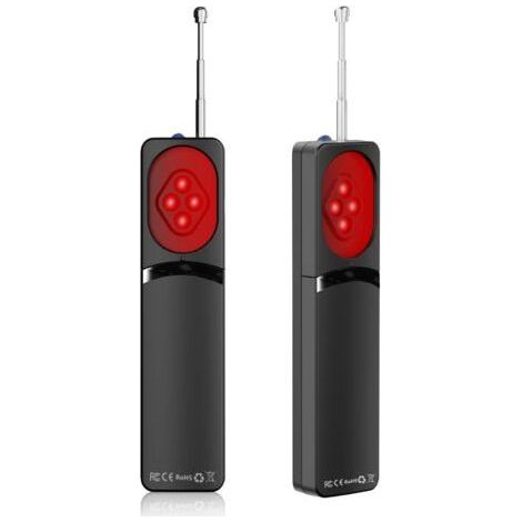 Abhörschutzgerät, Mikro-Spionagedetektor, drahtloser HF-Detektor für versteckte Kameras, GSM-Geräte-Abhörgerät, Radar-Funkscanner, drahtloser Signalalarm, verbesserte Version (1/5)
