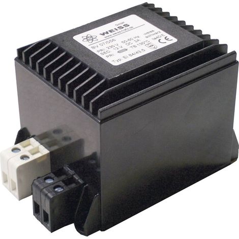 Weiss Elektrotechnik 07/058 Transformateur d'alimentation compact 1 x 230 V 1 x 12 V/DC 24 W 2 A
