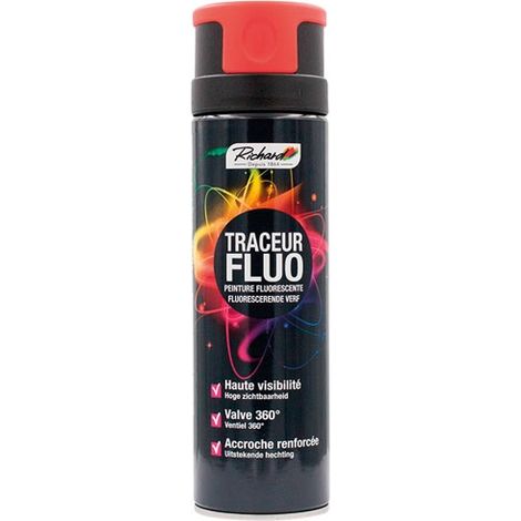 Aerosol 500ml Neon-Orange Acrylmarkierer für verschiedene Oberflächen - Richard Colorants
