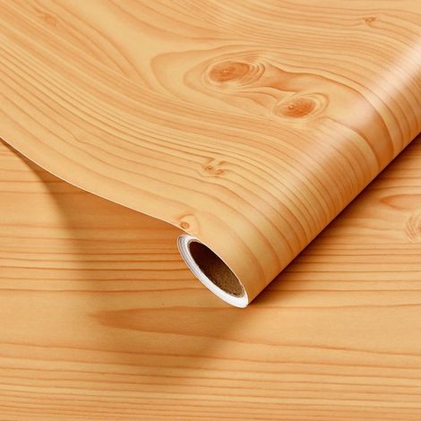 Un rotolo di carta decorativa autoadesiva, 40 cm x 5 metri, rimovibile, lavabile e impermeabile. Per cucine, mobili, uffici e porte. Colore: (1/5)