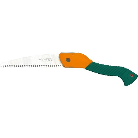 Klappbare Astsäge mit Gummigriff und 18 cm Stahlklinge