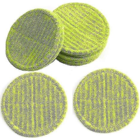 AURA Lot de 10 lingettes de rechange pour balai à franges électrique rotatif sans fil (pxcl) (1/5)