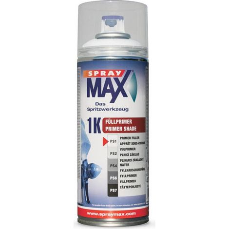 Bombe aérosol - Apprêt sous-couche - Blanc - Automobile - 1K Spray max