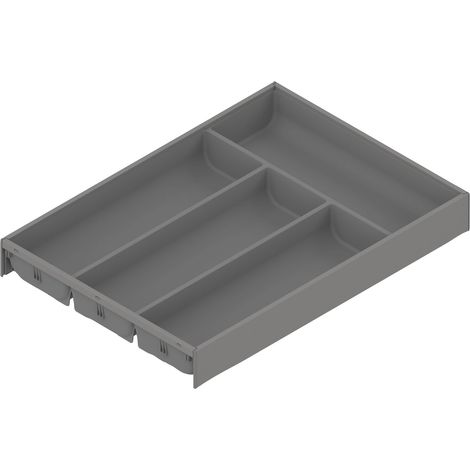 BLUM AMBIA-LINE Besteckeinsatz NL450mm,B300mm, Stahl indiumgrau