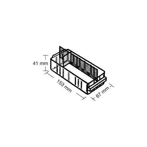 Raaco Schublade transparent, Schubladentyp: 150-01 (1/2)