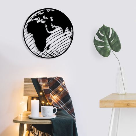 METAL WALL SCULPTURE OUR PLANET (1/3)