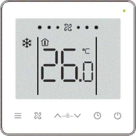 "TERMOSTATO CON DISPLAY A BORDO MACCHINA PER VENTILCONETTORE """"JOLLY TOP"""" FERROLI TES FC 3V"