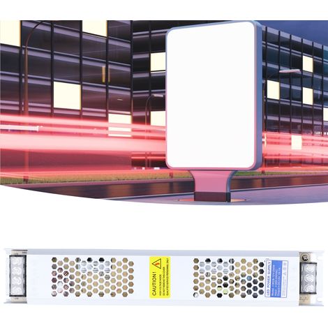 WCB-12V-200W Schaltnetzteil für 12V 200W ultradünne LED-Streifen, Kaskaden-Leuchtkasten für Werbeanlagen (1/5)