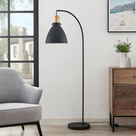 [GEBRAUCHT] Lindby Trebale Stehleuchte Stehlampe Lampe Wohnzimmerlampe Leuchte Schwarz Ho121 B-Ware