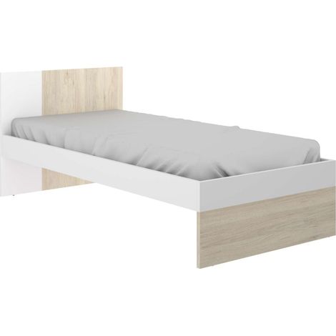 Cama Santisteban 90 cm para dormitorio juvenil 79 cm(alto)97 cm(ancho)196 cm(largo) (1/4)