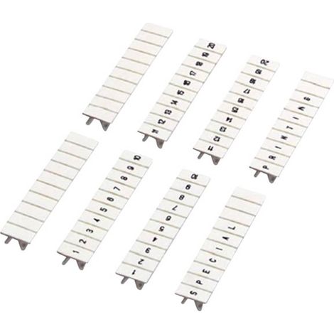 Barrette Zack Phoenix Contact série ZB 5.LGS:(1-100/VERP) ( Prix pour 1 )