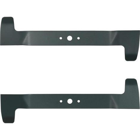 Kit 2 Lames Tondeuse 52cm Gauche Droite Acier Trempé Coupe Précise Remplacement Universel pour Jardin