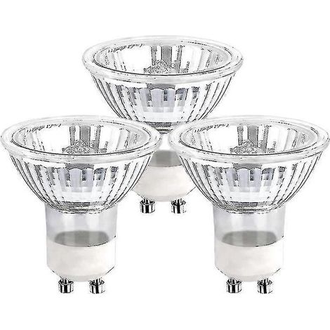 Ampoule halogène GU10 35W à intensité variable, lot de 5 spots pour éclairage domestique (1/5)