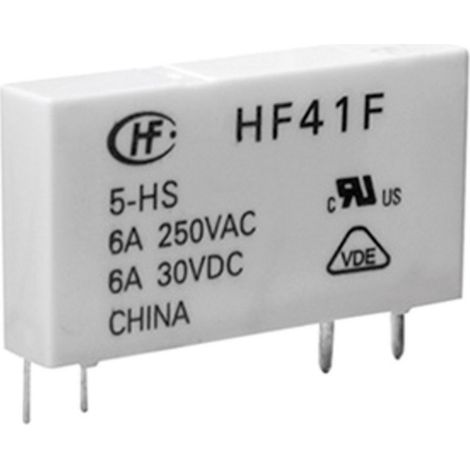Hongfa HF41F/024-ZST Printrelais 24 V/DC 6 A 1 Wechsler 1 St.
