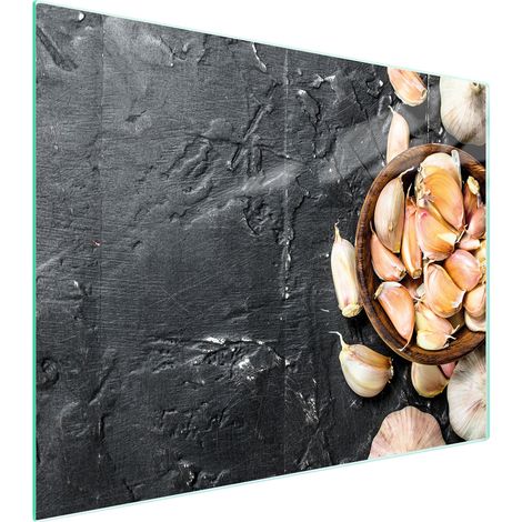 Glasschneidebrett 52x40 Knoblauch (1/5)