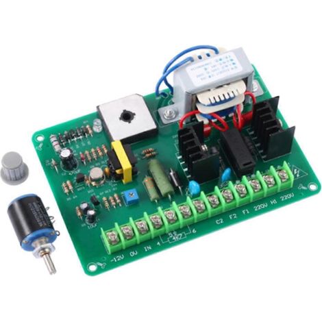 SCR-08 Drehzahlreglerplatine für Gleichstrommotoren, 220-V-Drehzahlregler für Beutelmaschinen, 500 W (1/5)