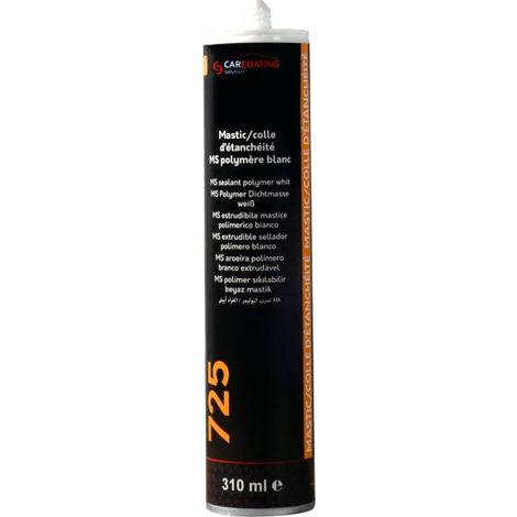 Mastic-colle d'Étanchéité MS Polymère D-725 Blanc pour Vitrage Automobile (1/3)