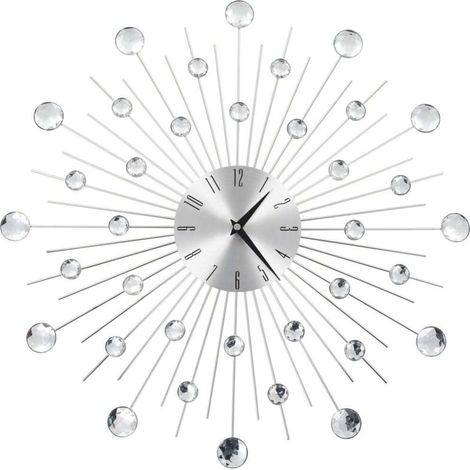 Horloge murale,Décoration murale,Pendule Murale avec mouvement à quartz Design moderne 50 cm VDVM462808 (1/5)