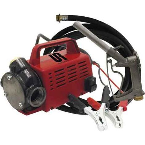 groupe de transfert eco 12 v - 34 l/min, ac pattes pm alu +kit raccord