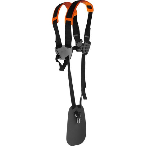 Imbracatura professionale per decespugliatore Husqvarna 235R, doppia imbracatura, protezione per i fianchi